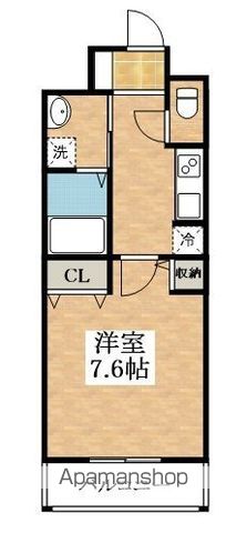 スローン・スクエアの間取り写真
