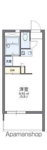 【レオパレス住吉弐番館の間取り】