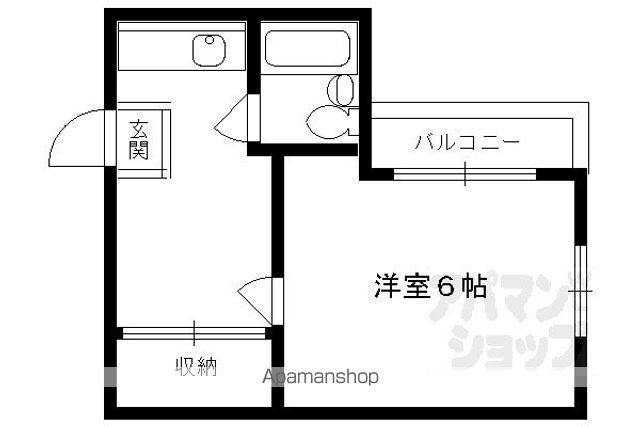クリークマンションの間取り写真