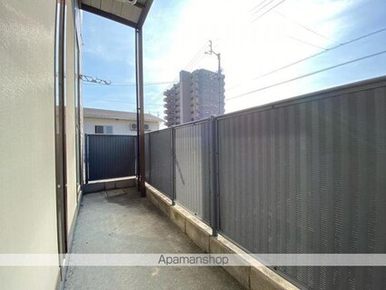 フォブール龍雲Ｂ[3DK/62.1m2]のバルコニー