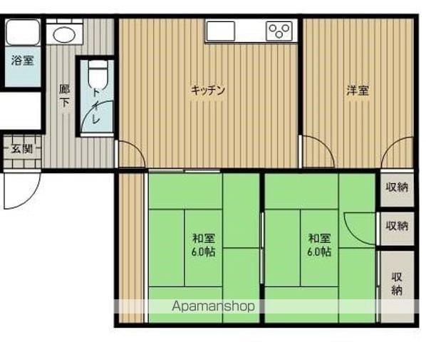 エトワール三津屋C棟の間取り写真