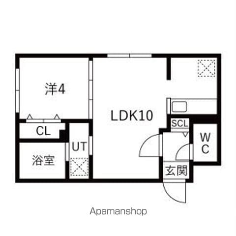 LIEN北12の間取り写真