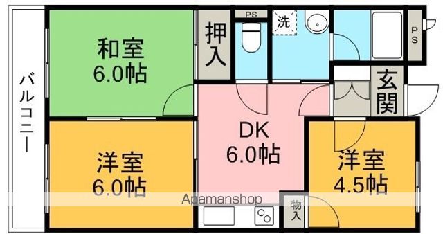 LIMPIAハッピーの間取り写真