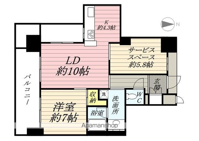 アルファステイツ平和町の間取り写真
