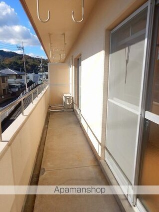 ハイツ福寿園[2LDK/63.64m2]のバルコニー