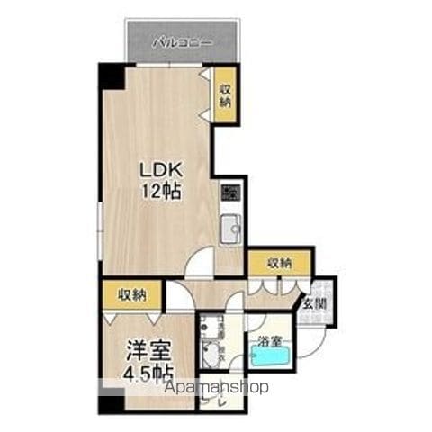 CITY SPIRE難波プレミアの間取り写真