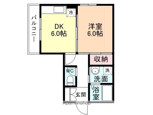 サンフローラ東町の間取り写真