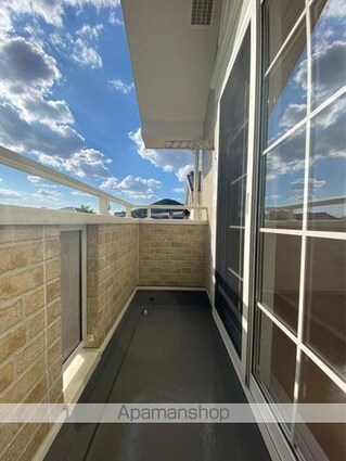 フルール・Ｍ３　Ｂ[1LDK/42.37m2]のバルコニー