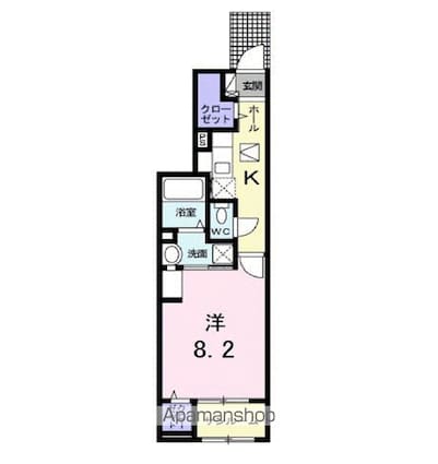 メゾン　ド　リブレ[1K/35m2]の間取図