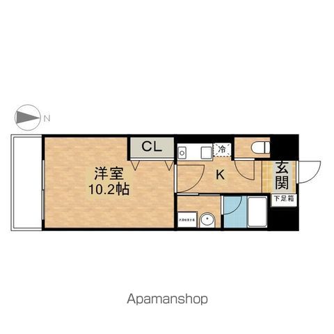 ヒルズ新栄2号館の間取り写真