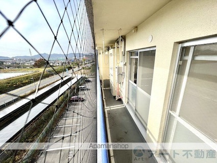 アルト堀江　４号棟[1LDK/38.16m2]のバルコニー