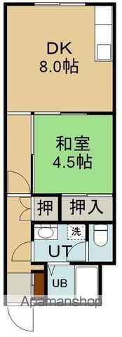 本町ハイツタイプIの間取り写真