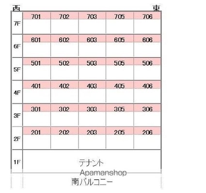 サクラレジデンス松前[3LDK/66.42m2]の配置図