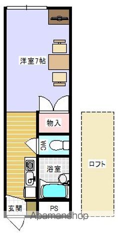 レオパレスNAKATAの間取り写真