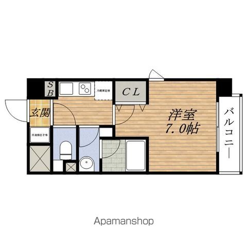 新大阪南グランドマンションの間取り写真