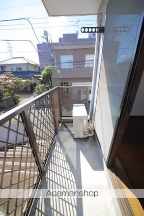 アドニスウエスト[1K/23.52m2]のバルコニー