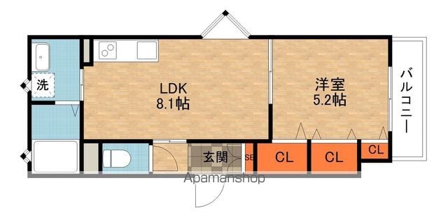 GRAN CLAUDIA寝屋川の間取り写真