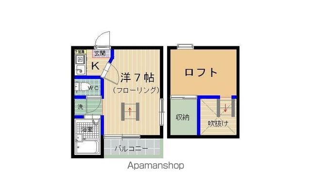 ラフィーネアルブルA・B棟の間取り写真