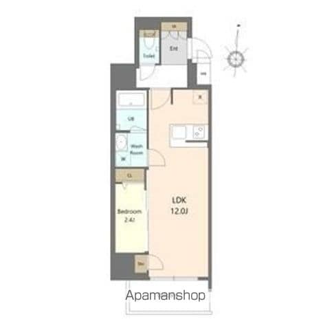 SーRESIDENCE高岳BRESAの間取り写真
