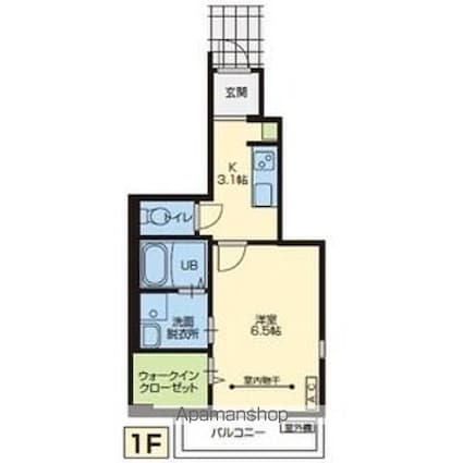 Ｐｏｎｔｅ　ＡｌｔａⅡ（ポンテアルタⅡ）[1K/27.05m2]の間取図
