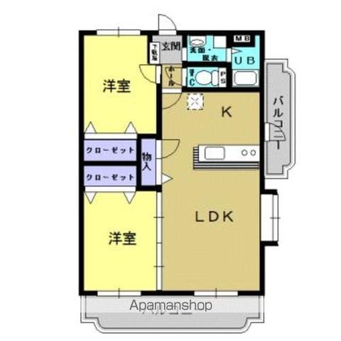 OPUS 城山台の間取り写真