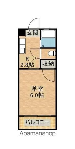 ブラッサムの間取り写真