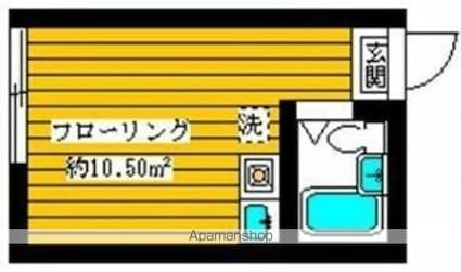 ライフピアティアラ[1R/13m2]の間取図