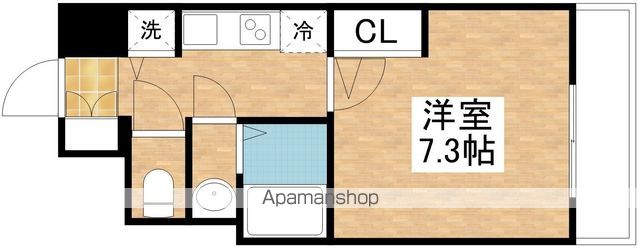 S−RESIDENCE新大阪RIDENTEの間取り写真