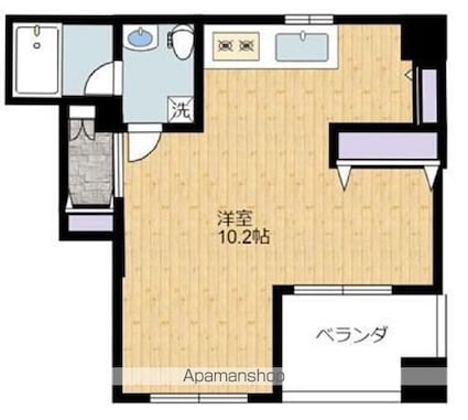 東京都台東区千束４丁目[1R/26.3m2]のその他内装