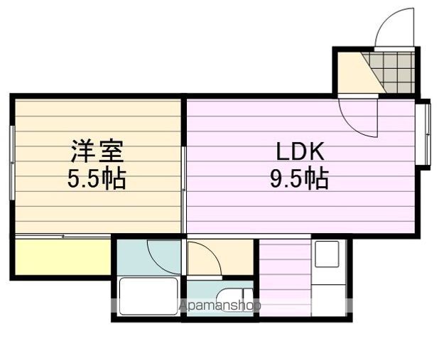 SCーFLAT月寒東の間取り写真