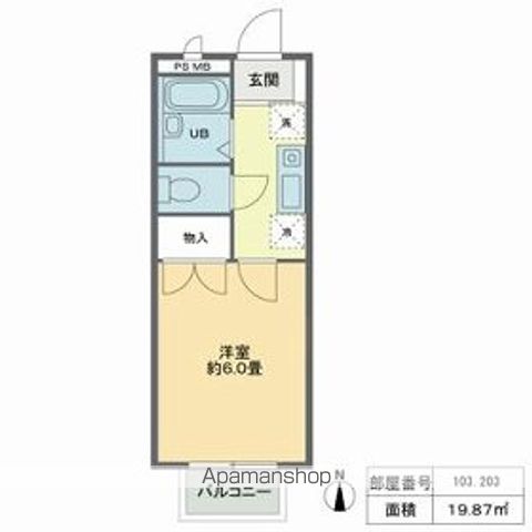 櫻ハウス大八木の間取り