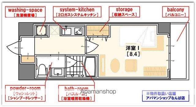 GRAMERCY NIPPONBASHIの間取り写真