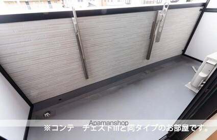 エスポワール[1K/27.02m2]のバルコニー