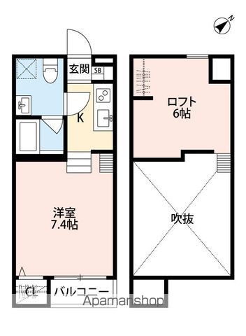 【ＦＲＥＥＨＡＮＤ松戸（フリーハンドマツド）の間取り】