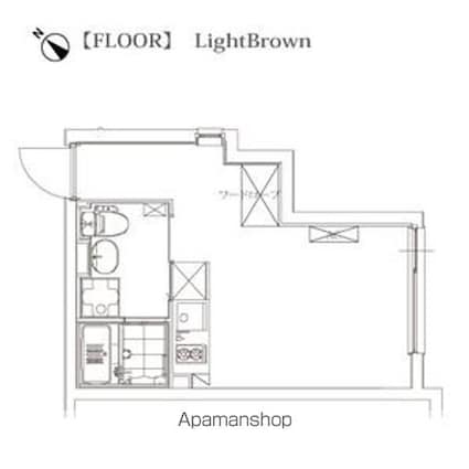 ラニ池袋[1R/20.28m2]の間取図