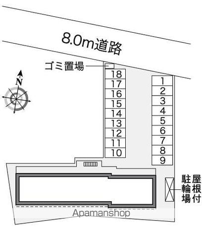 レオパレスイーストハイム銚子 109 ｜ 千葉県銚子市黒生町7131-12（賃貸アパート1K・1階・26.49㎡） その18