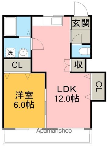 ロイヤルマンションの間取り写真
