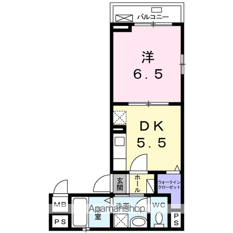 【ヴィラージュ北沢の間取り】