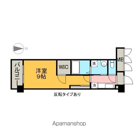 グランドソレイユ名駅の間取り写真