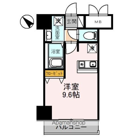 ONLY ONE小花IIの間取り写真