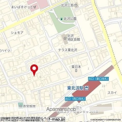 アレイム東北沢[1DK/25.67m2]の周辺9