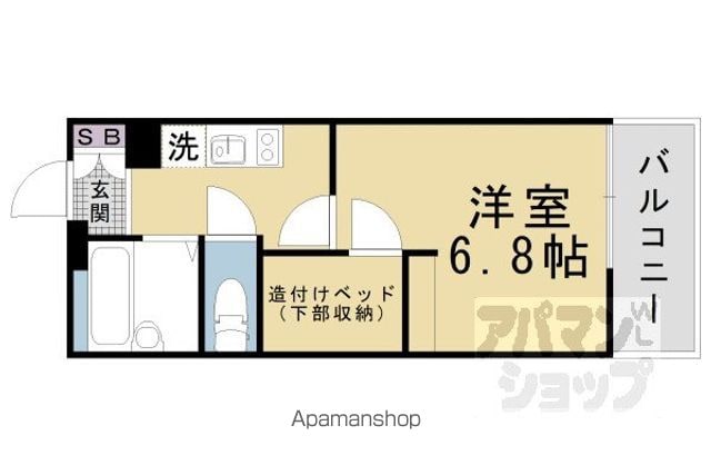 レオパレスまいふかの間取り写真