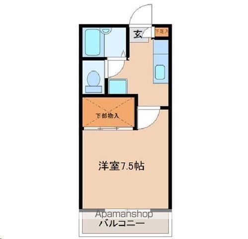 コンフォート東仙台の間取り写真