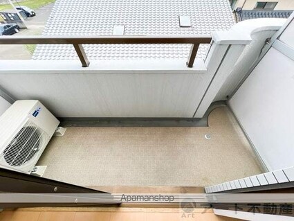 愛媛県松山市中村３丁目[1DK/24.79m2]のバルコニー