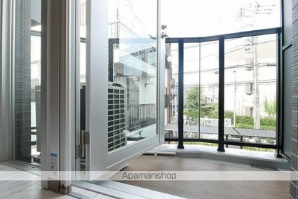 東京都新宿区北新宿１丁目[1K/25.51m2]のバルコニー