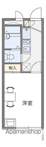 レオパレスメルベーユの間取り写真