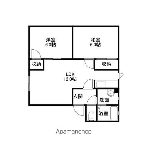 アイリス大野城の間取り写真