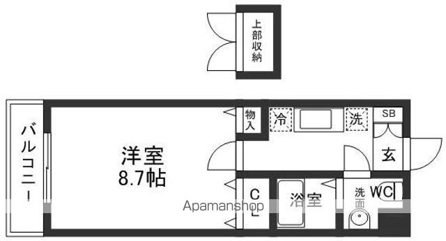 【アクアシティ大手門の間取り】