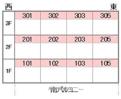 アイビー館[2LDK/60.48m2]の配置図