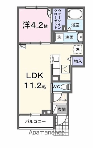 リファインVの間取り写真